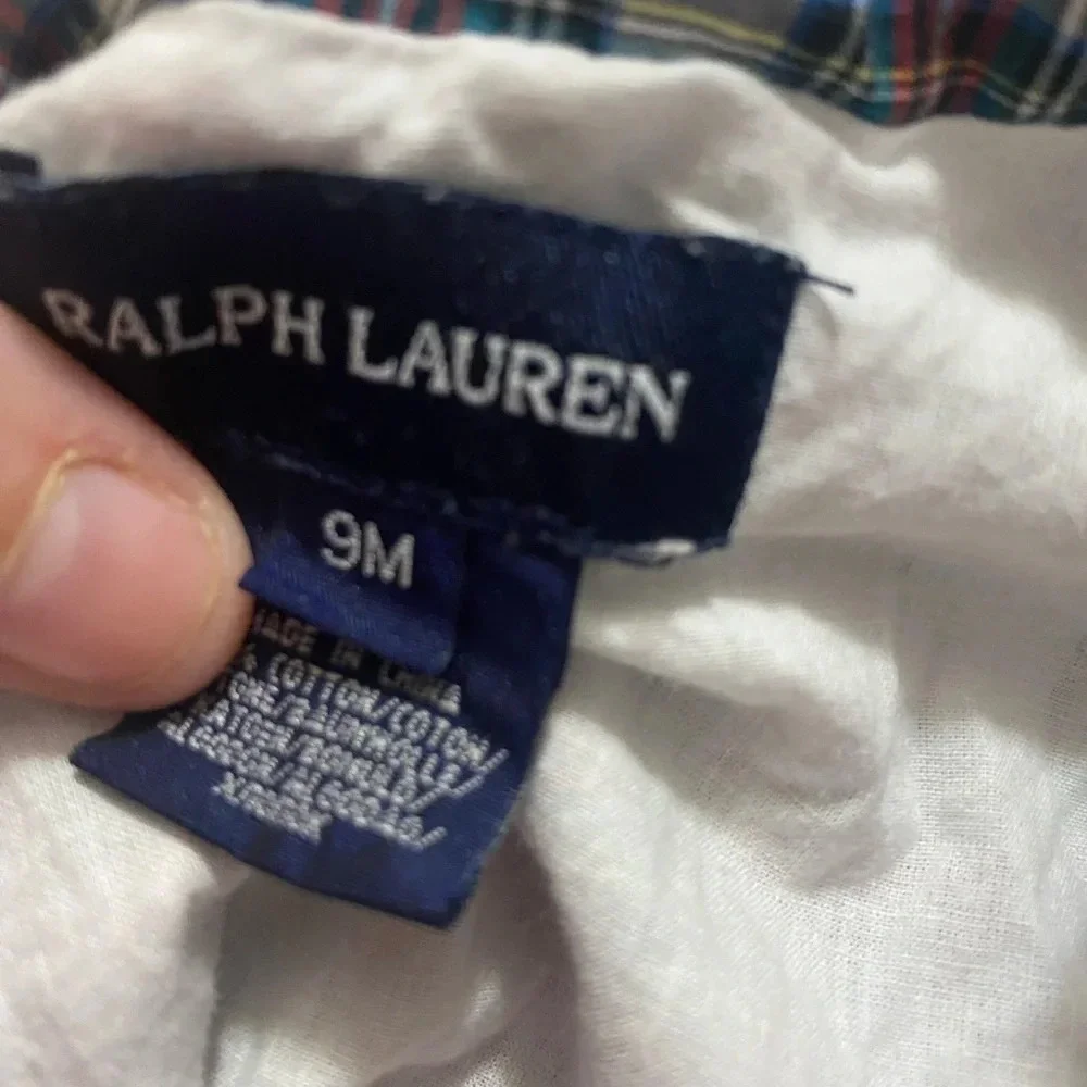 Ralph Lauren Plaid Wrap Dress